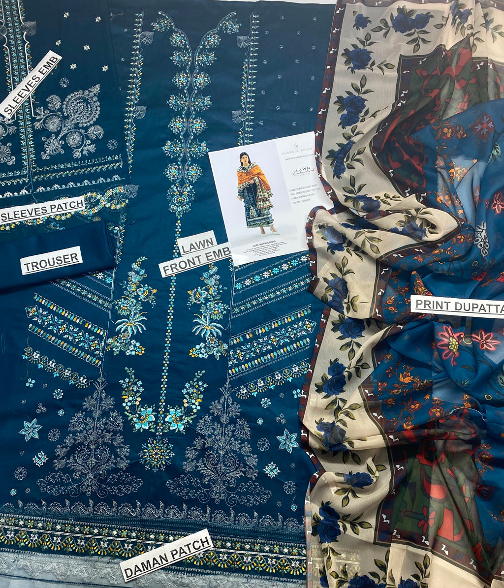 HUSSAIN REHAR 3pc SUMMER Collection