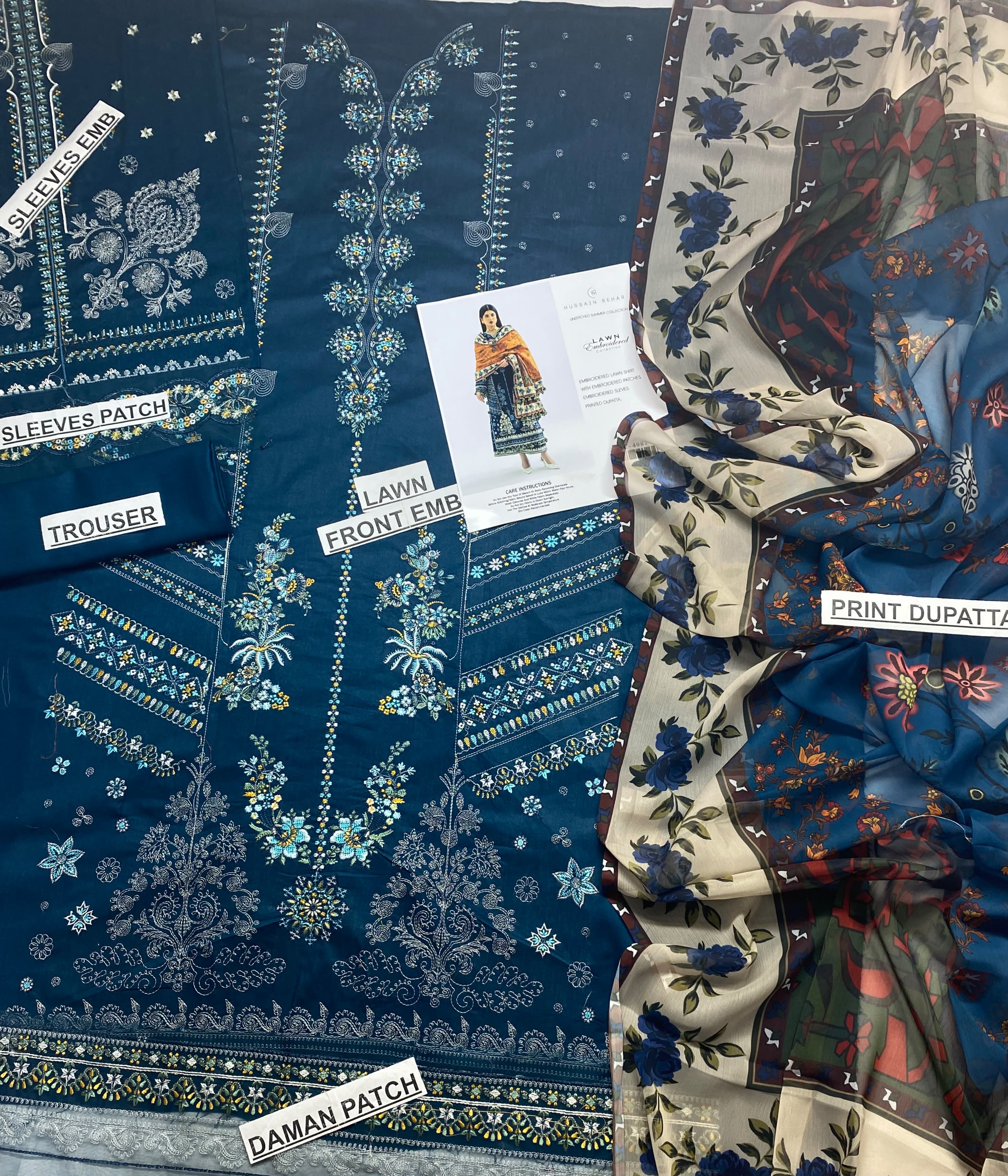 HUSSAIN REHAR 3pc SUMMER Collection