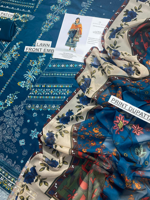 HUSSAIN REHAR 3pc SUMMER Collection