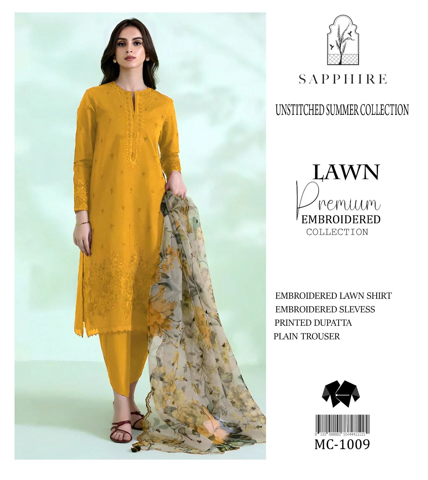 SAPPHIRE 3pc Casual SUMMER Collection