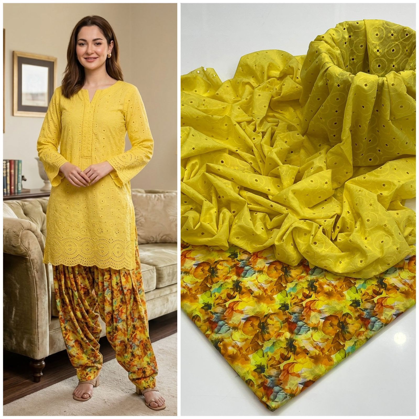 2 PIECE CHICKEN KARI BORING DRESS