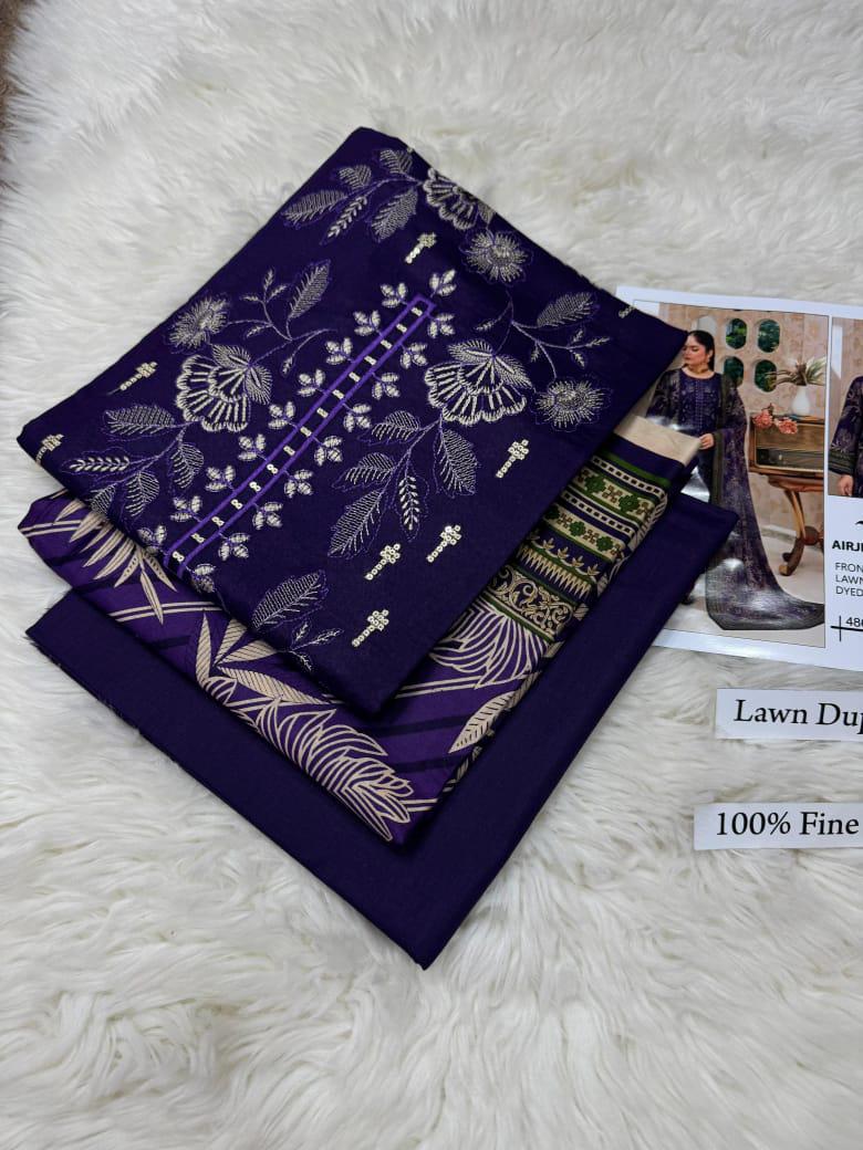LAWN WITH LAWN DUPATTA VOLUME