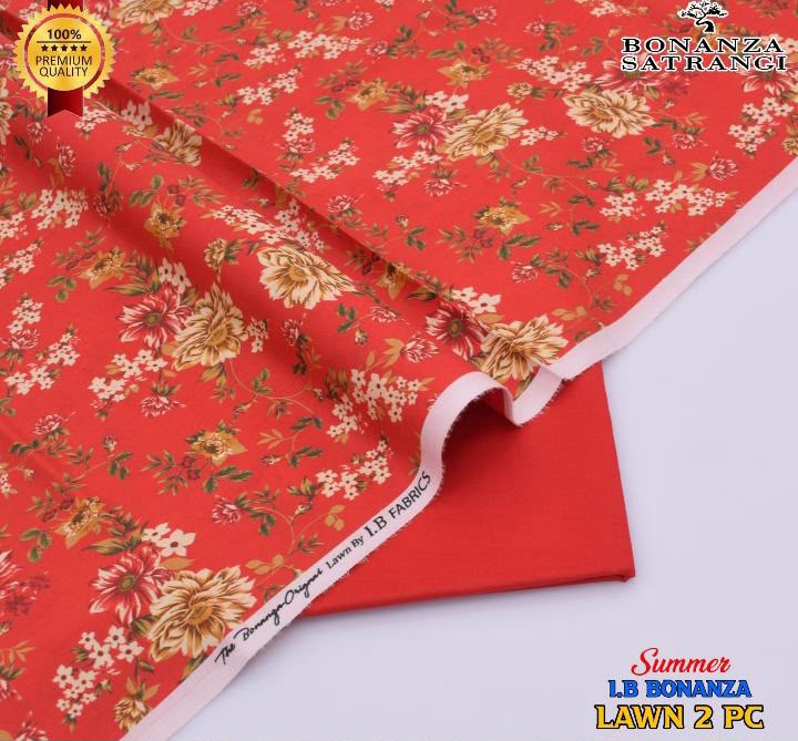 BONANZA SUMMER COLLECTIONS  LAWN 2PC