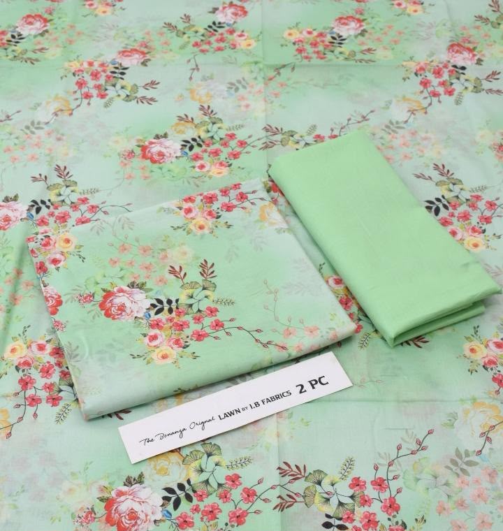 BONANZA SUMMER COLLECTIONS  LAWN 2PC