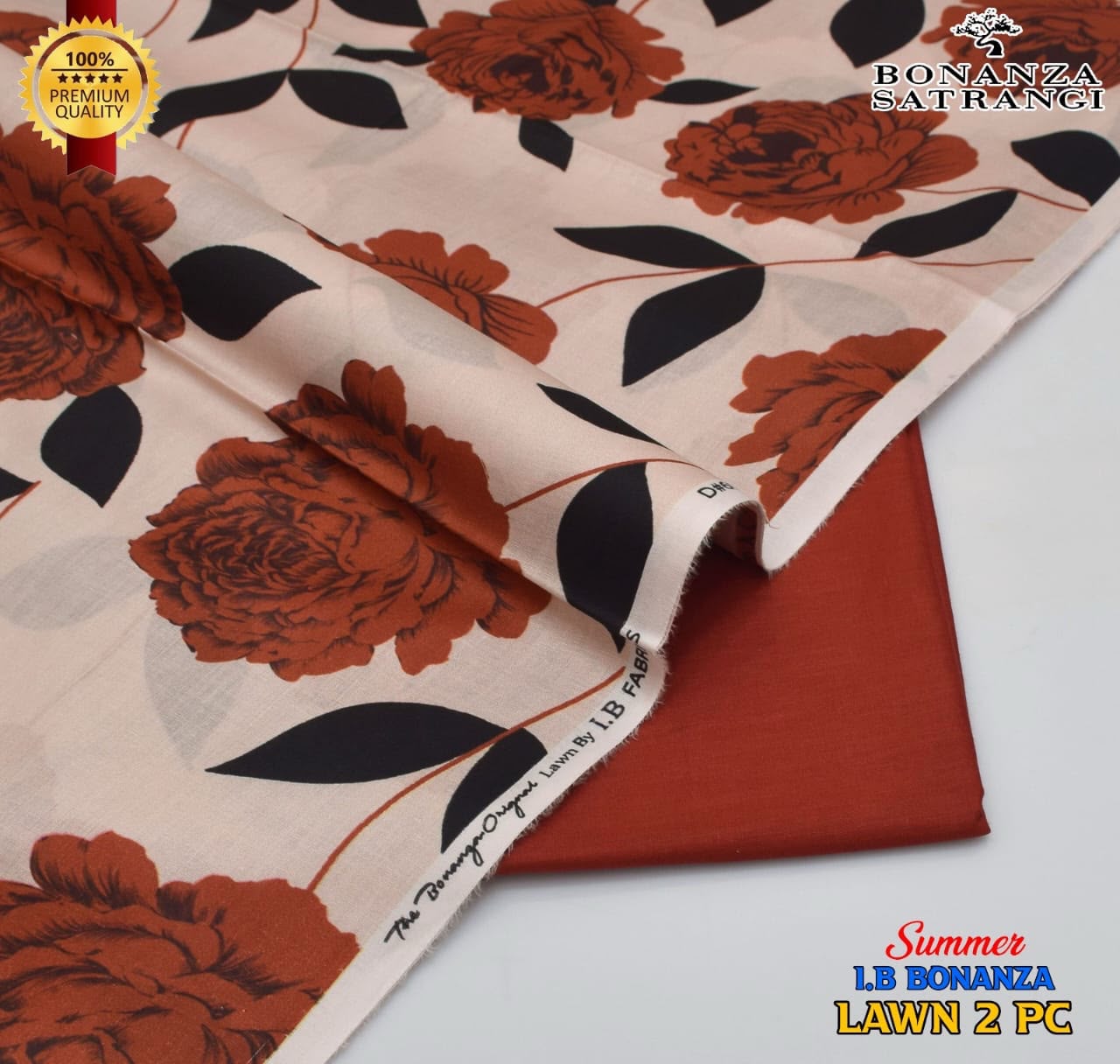 BONANZA SUMMER COLLECTIONS  LAWN 2PC