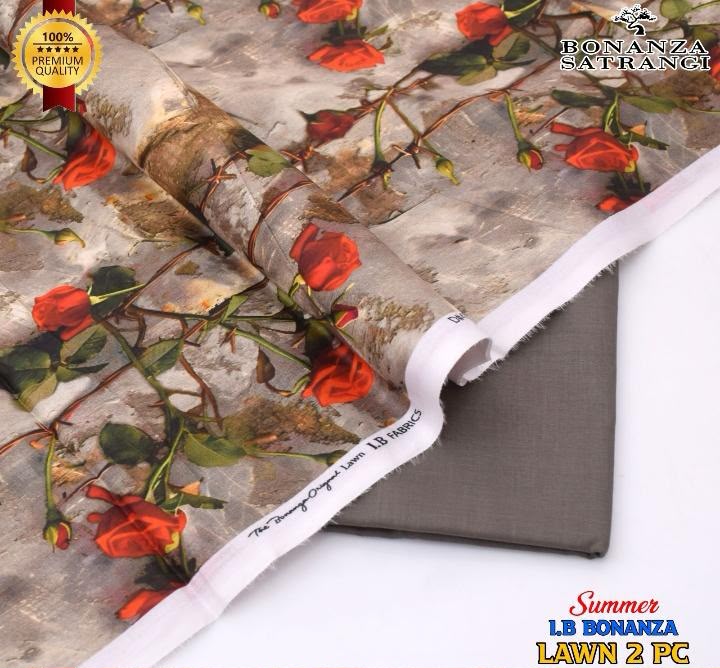 BONANZA SUMMER COLLECTIONS  LAWN 2PC