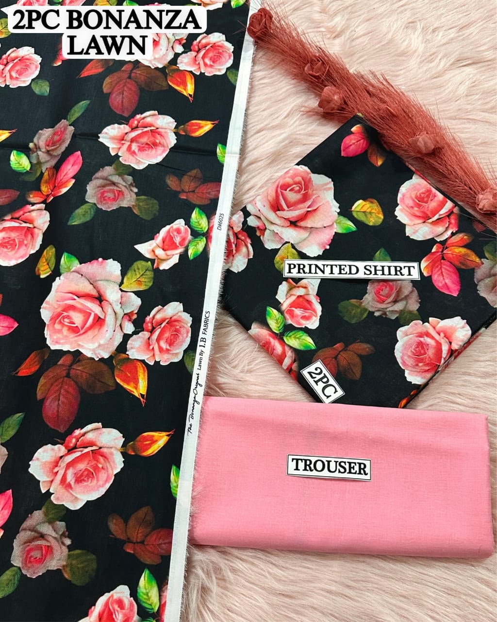 BONANZA SUMMER COLLECTIONS  LAWN 2PC